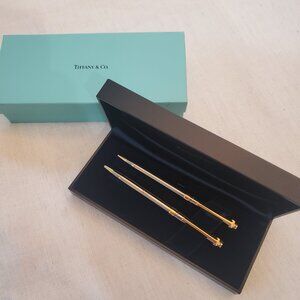 Tiffany & Company Classic "T" Pen and Pencil Set with Pepsi Logo